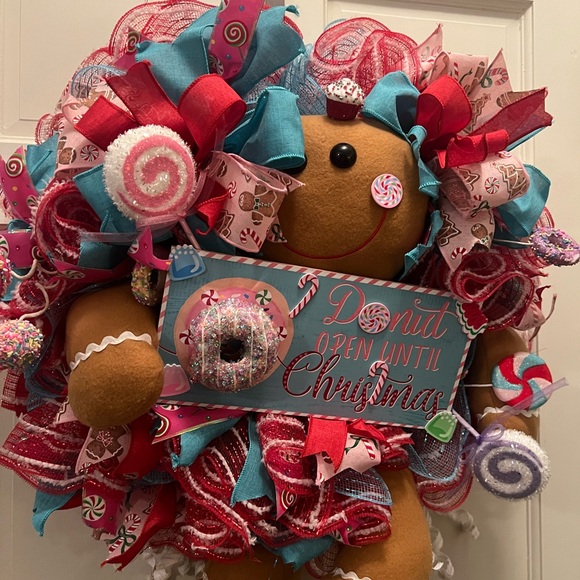 Gingerbread wreath - Picture 2 of 12